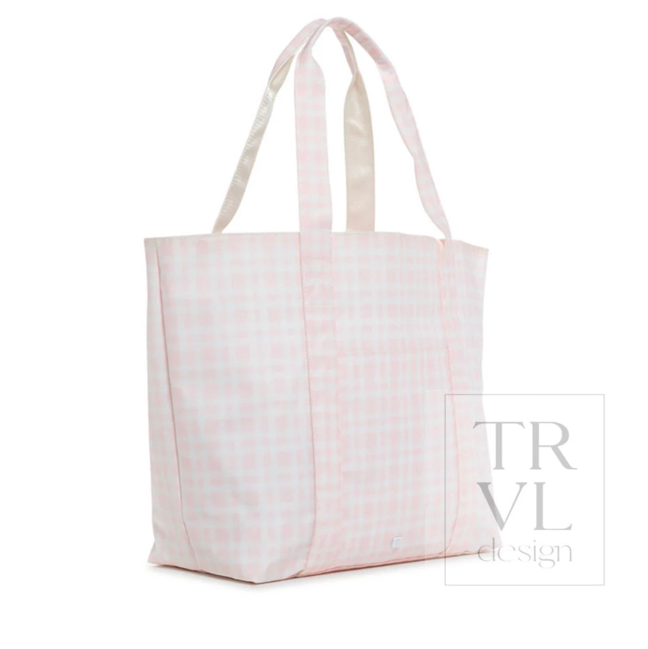 TRVL Jumbo Tote-Pimlico Plaid Pink