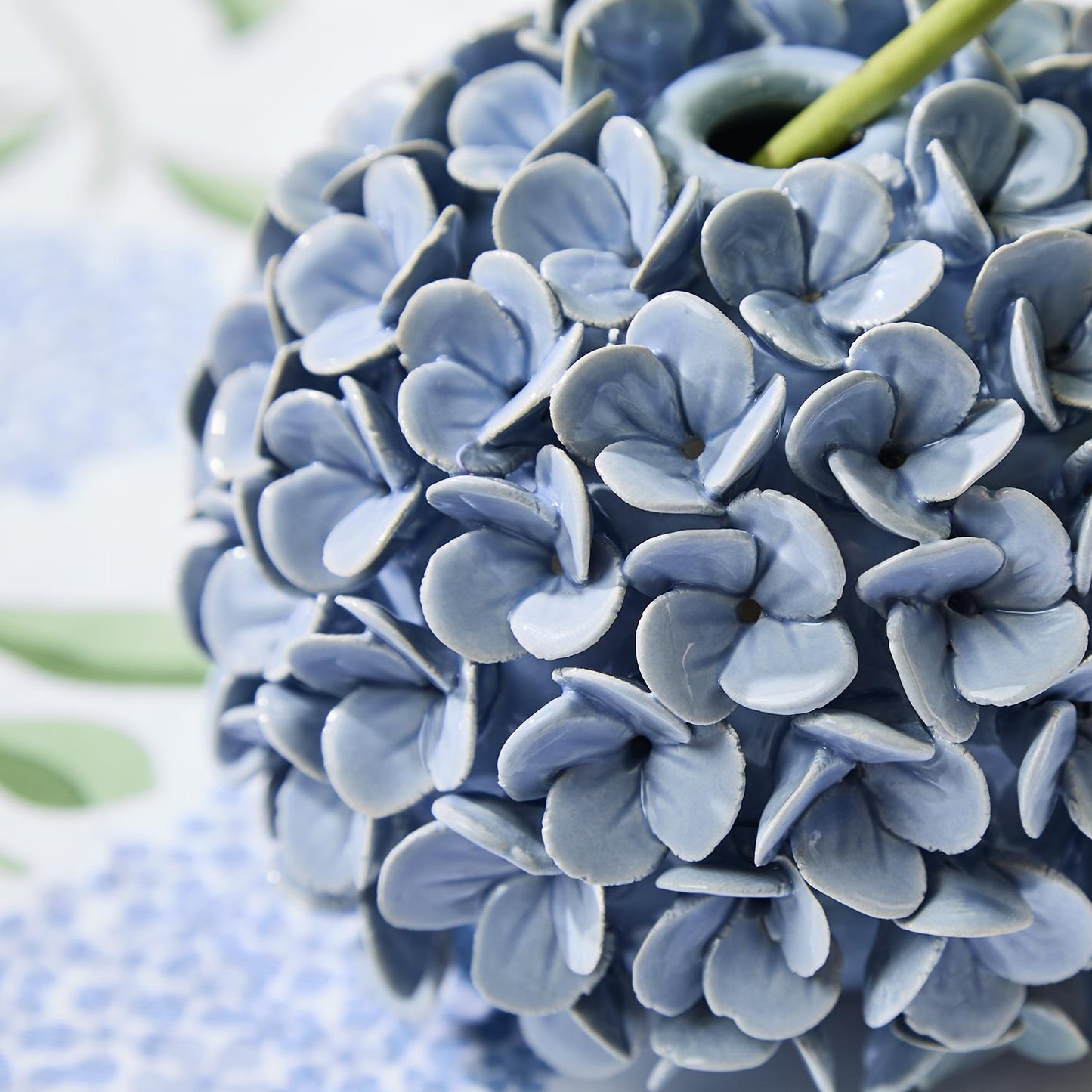 Hydrangea Flower Bud Vases / Taper Candle Holder