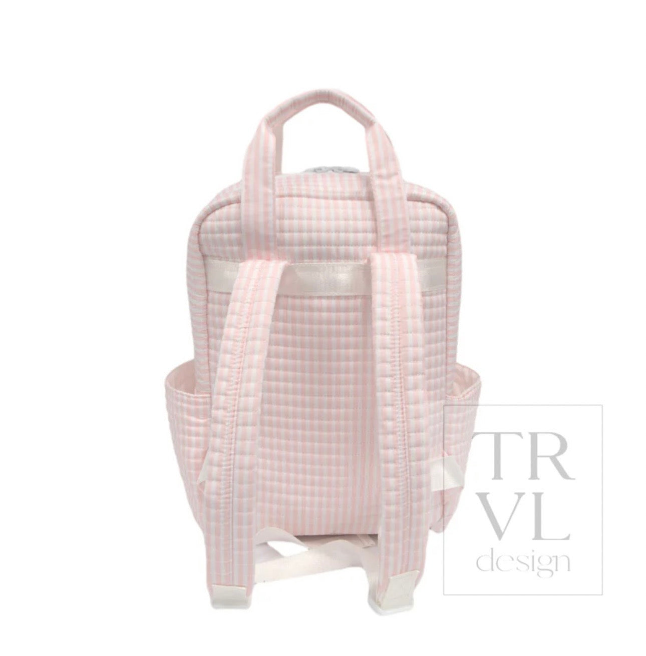 TRVL Quilted All You Need Bag-Pimlico Stripe Pink