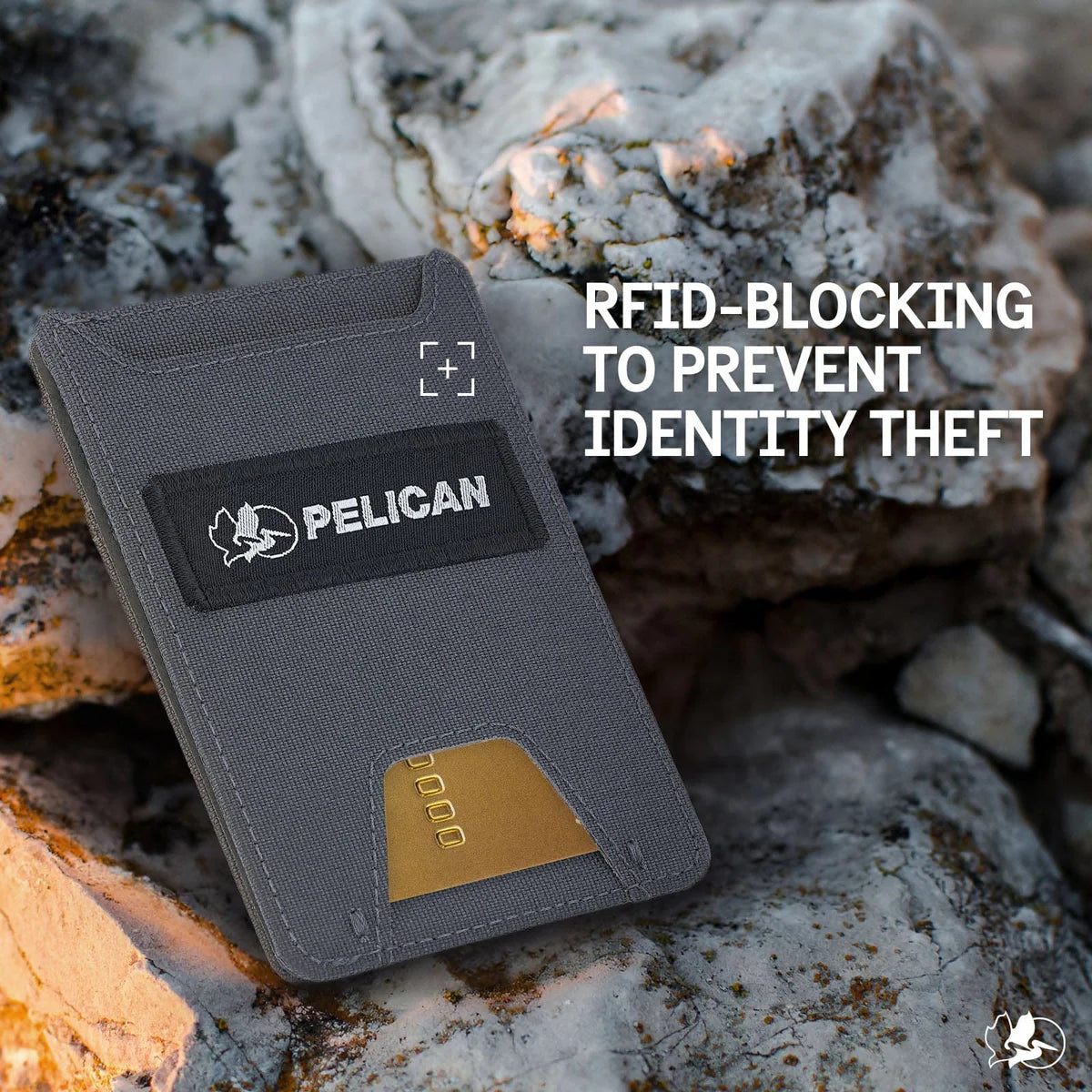 Pelican Charcoal AirTag RFID Wallet