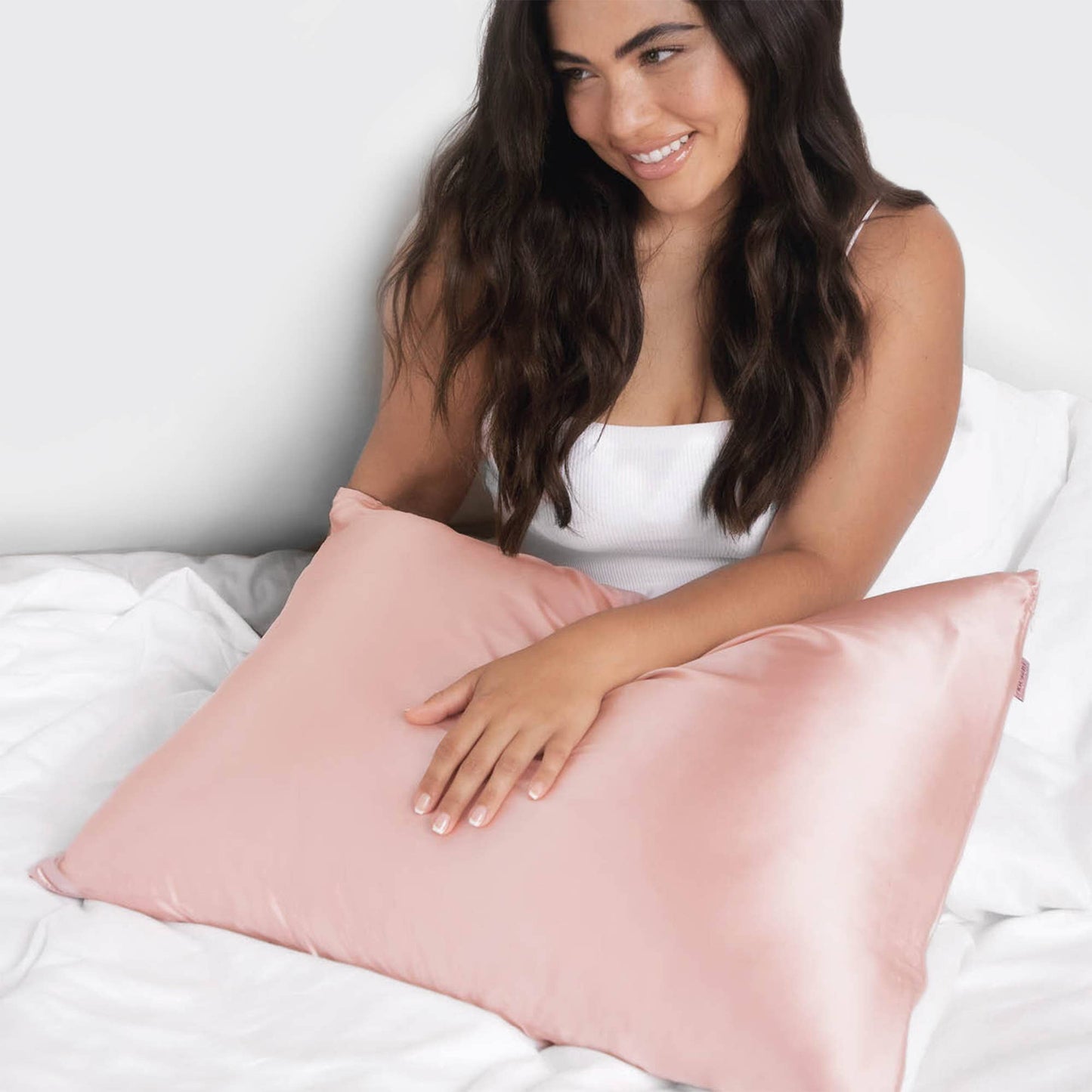 Blush-King Satin Pillowcase
