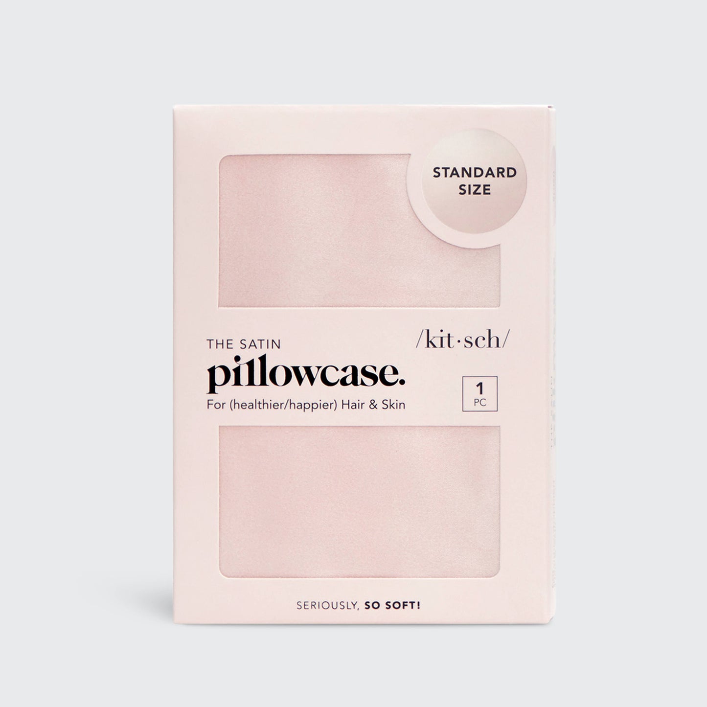 Blush-Standard Satin Pillowcase