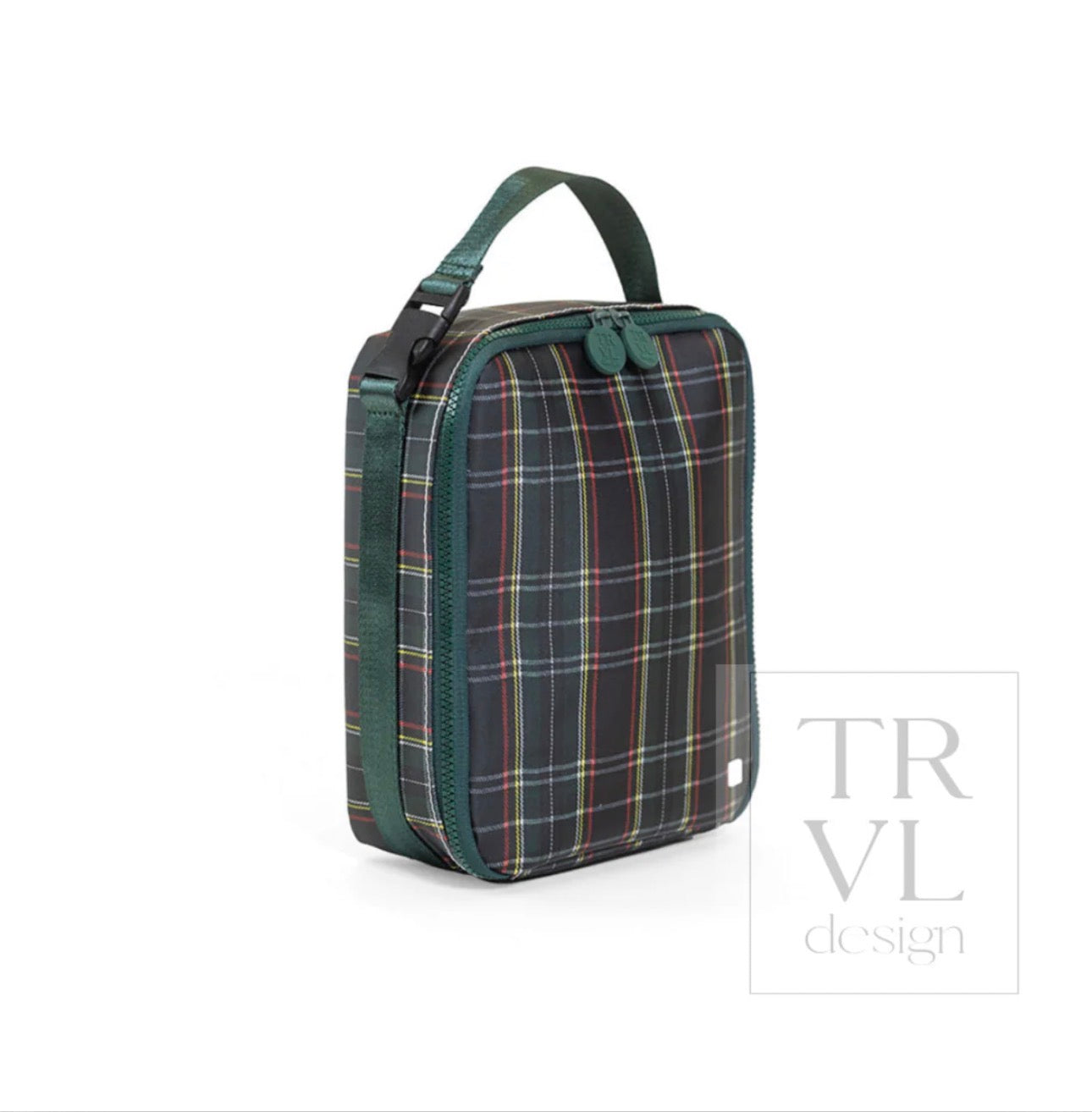 TRVL Lunch Box Insulated Bag-Cambridge Plaid