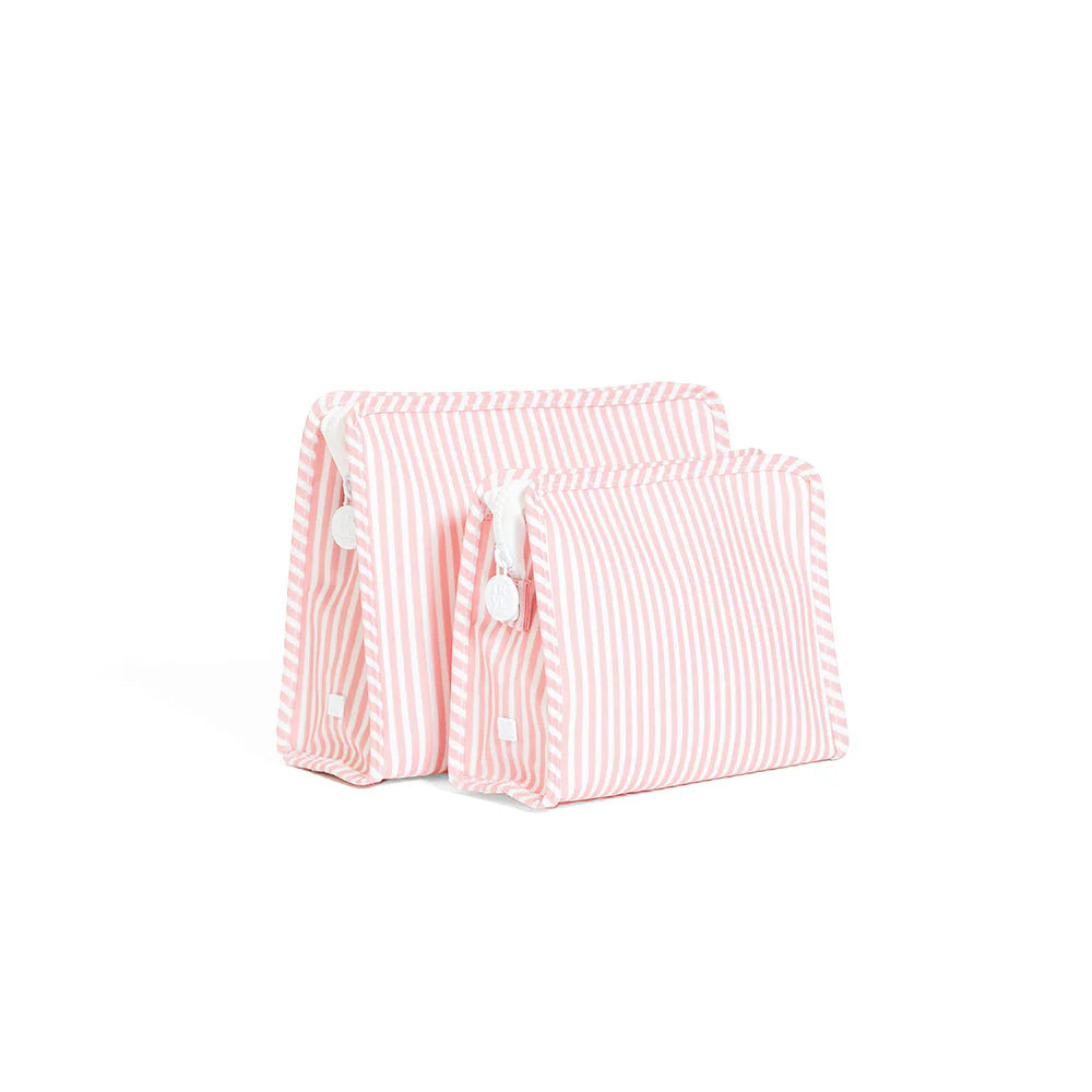 TRVL Medium Roadie-Pimlico Stripe Dusty Rose