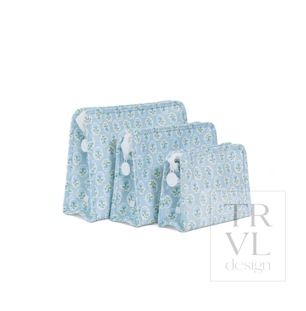 TRVL Large Roadie-Petite Fleur Blue