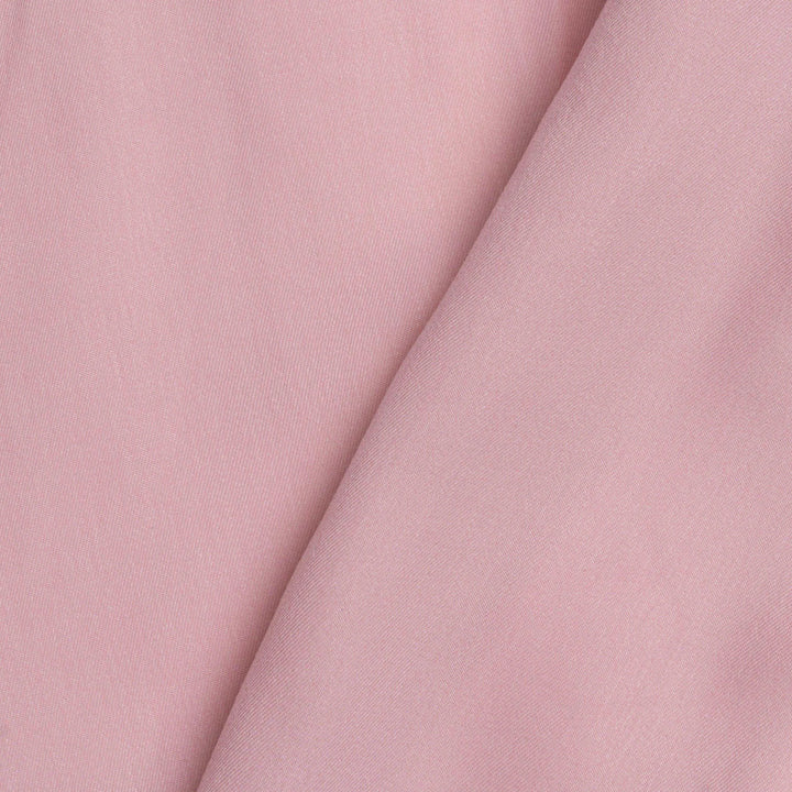 Pink Microfiber Plush Robe with Minx Plush Lining