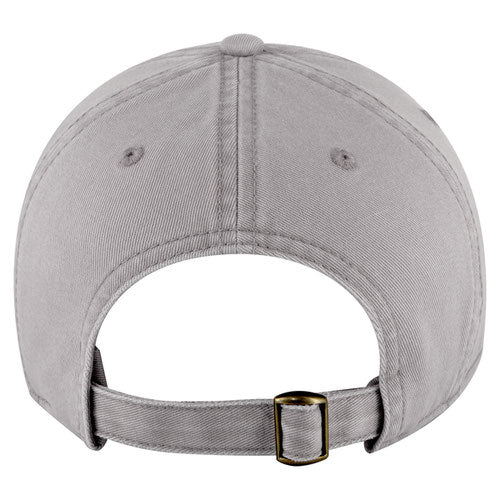 Grey 6 Panel Low Profile Dad Hat