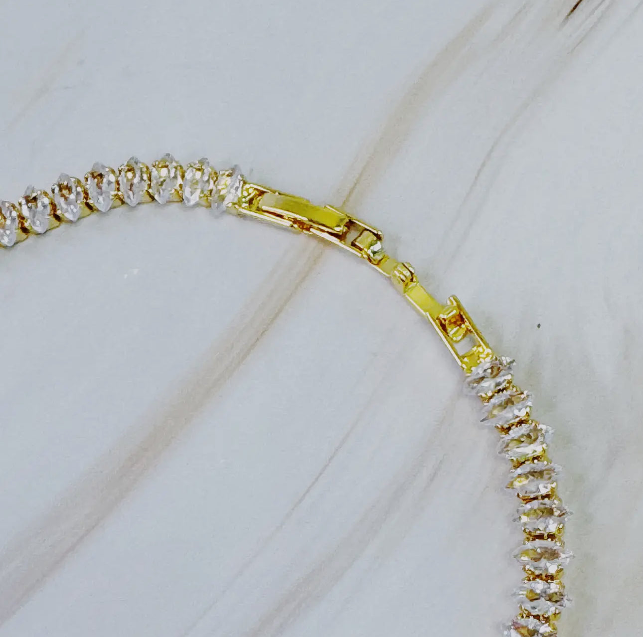 Marquise Tennis Necklace