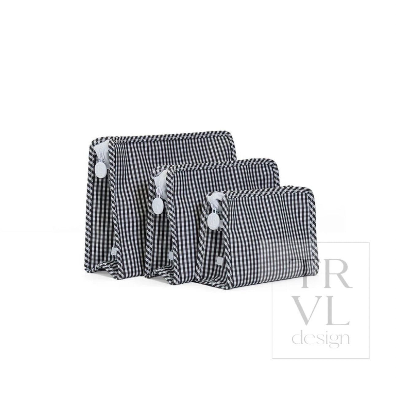 TRVL Medium Roadie-Gingham Black