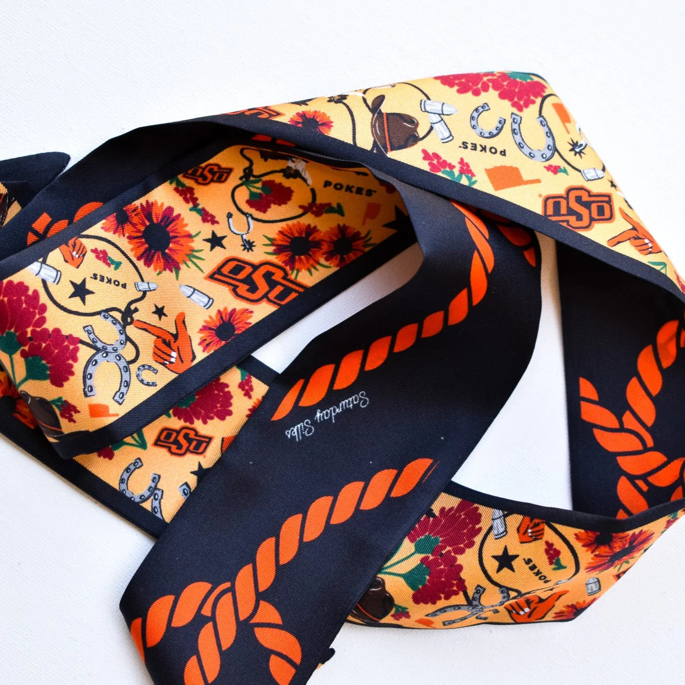 OSU Cowboys Skinny Scarf