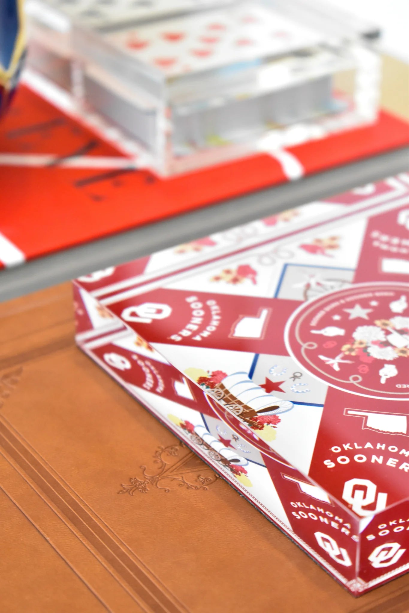 Oklahoma Sooners Block Art