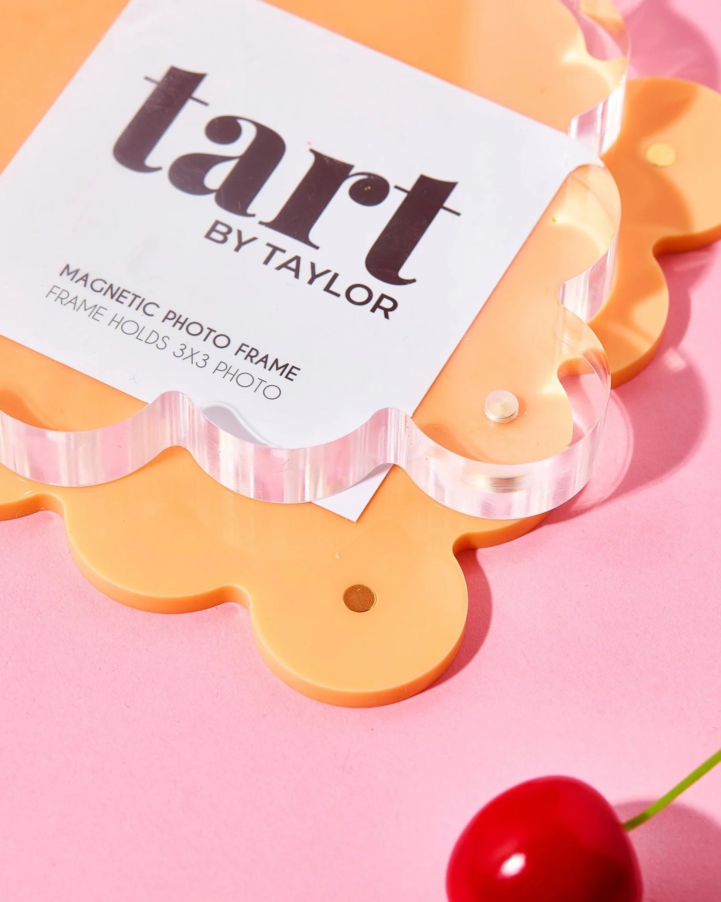 Orange Sherbet Mini Acrylic Picture Frame