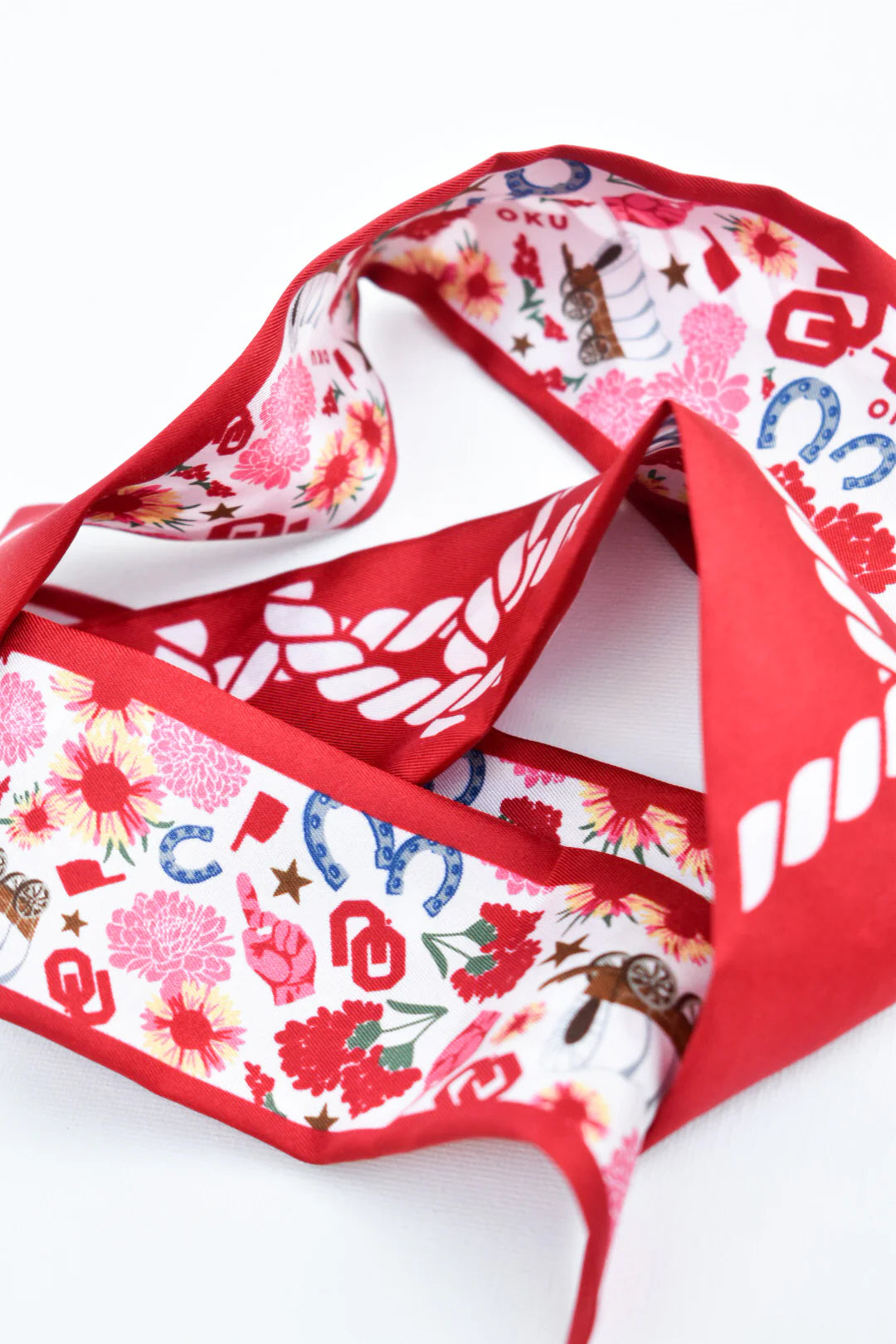 Oklahoma Sooners Skinny Scarf
