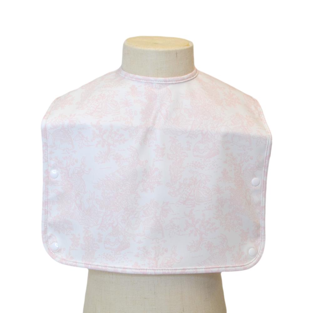 TRVL Best Bib Bunny Toile Pink