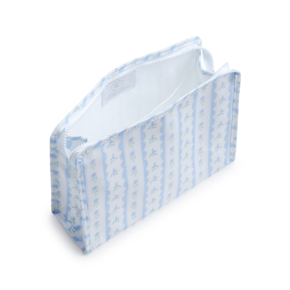 TRVL Roadie Large Ribbon Floral Blue
