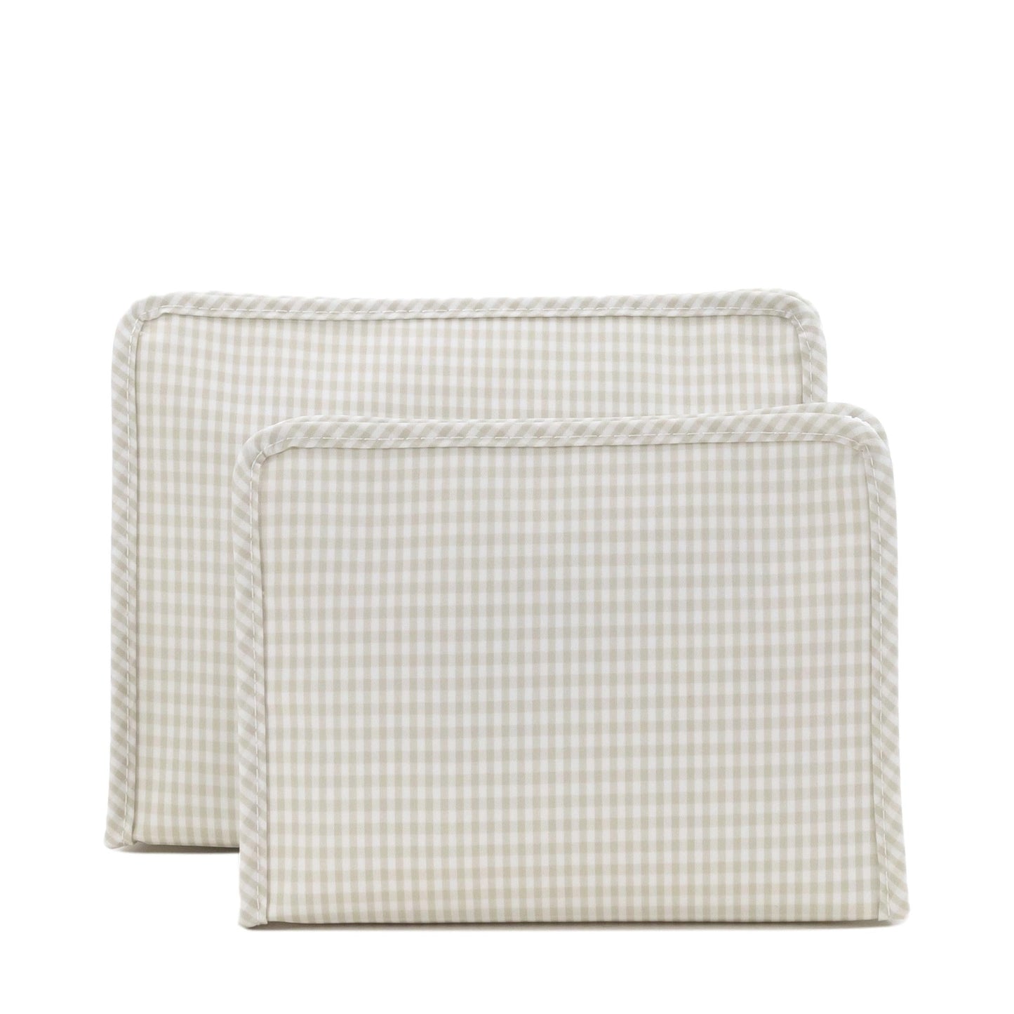 TRVL Roadie Large Gingham Pearl Grey