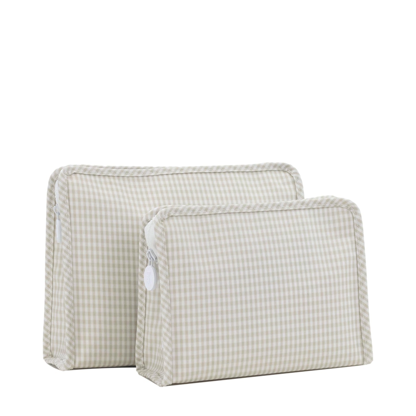 TRVL Roadie Large Gingham Pearl Grey