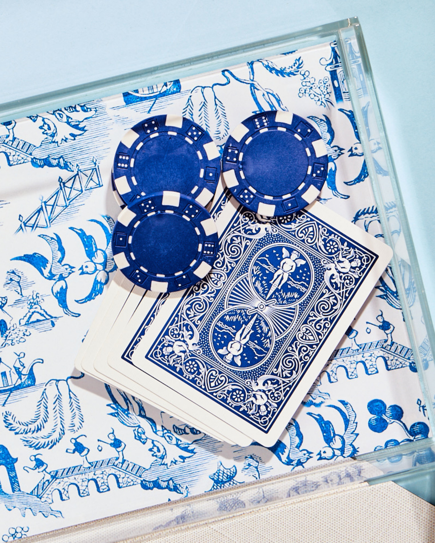 Chinoiserie Print Small Tray