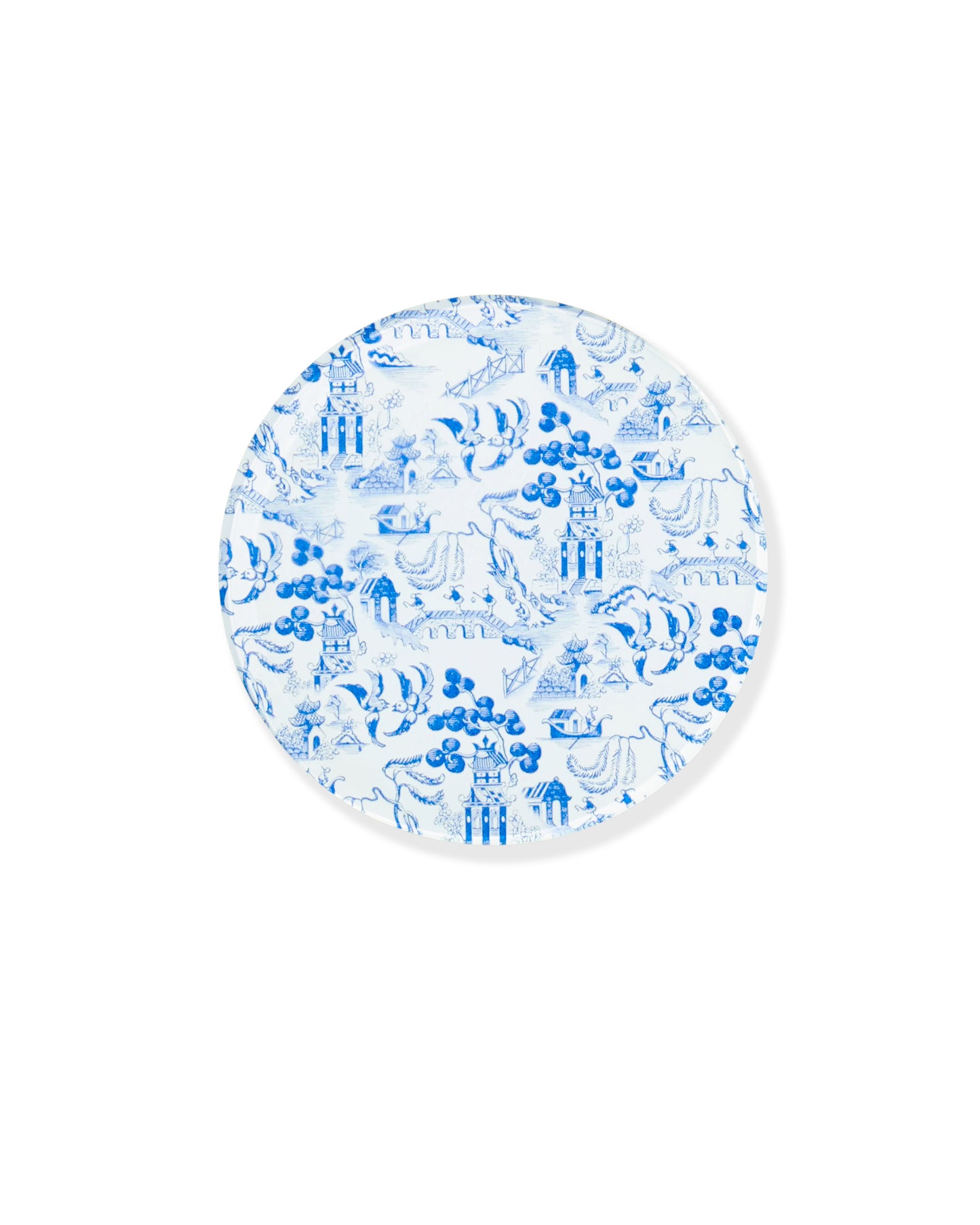 Chinoiserie Print Coaster - 4 Pack