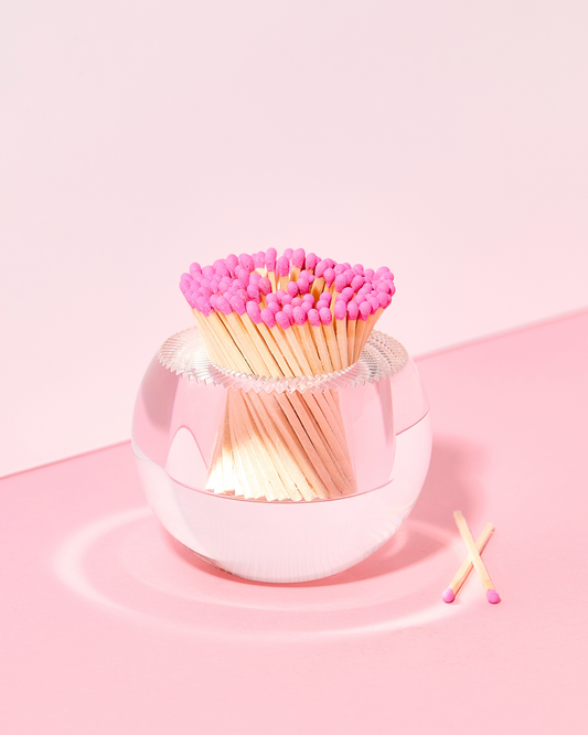 Hot Pink Match Striker Matches