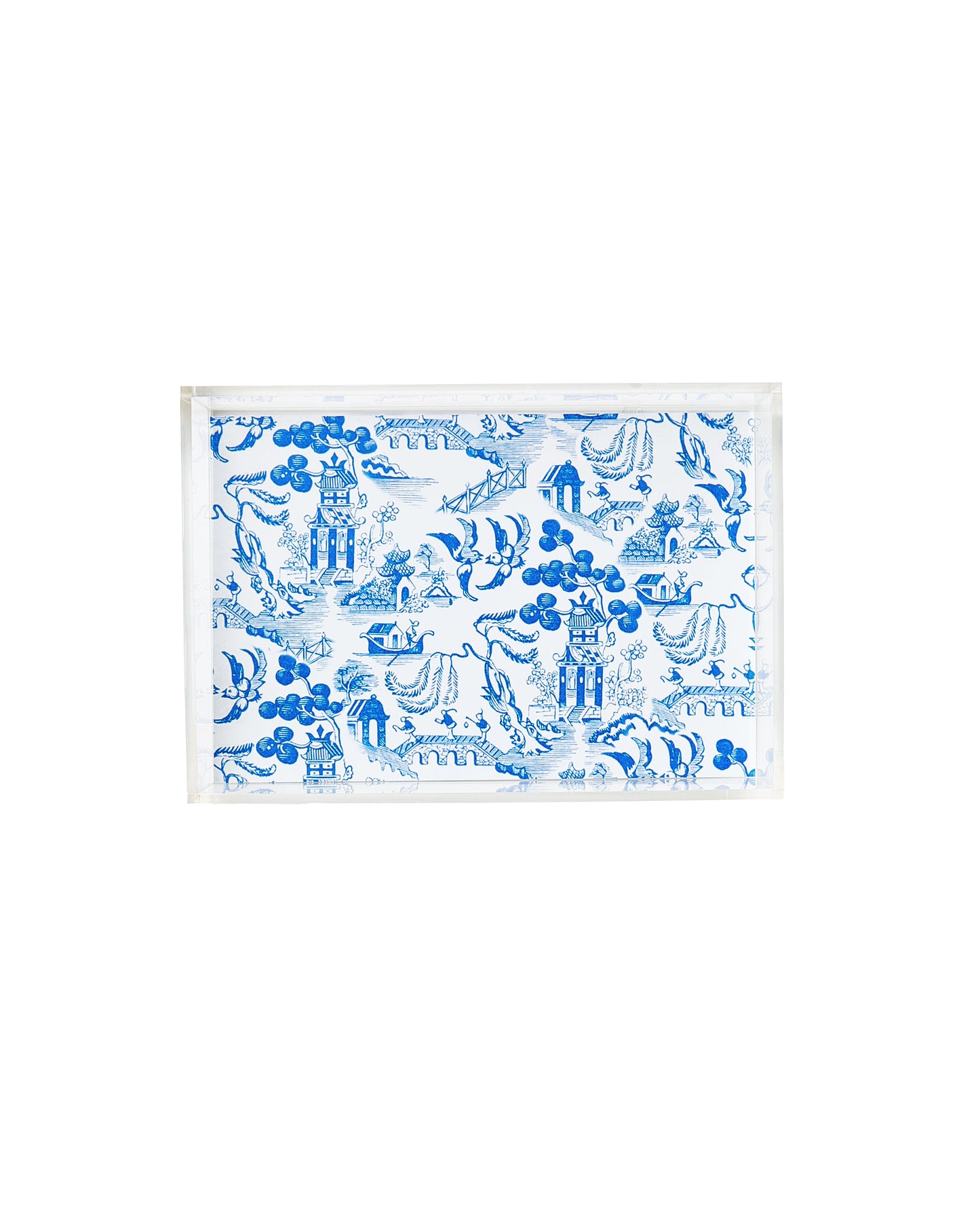 Chinoiserie Print Small Tray