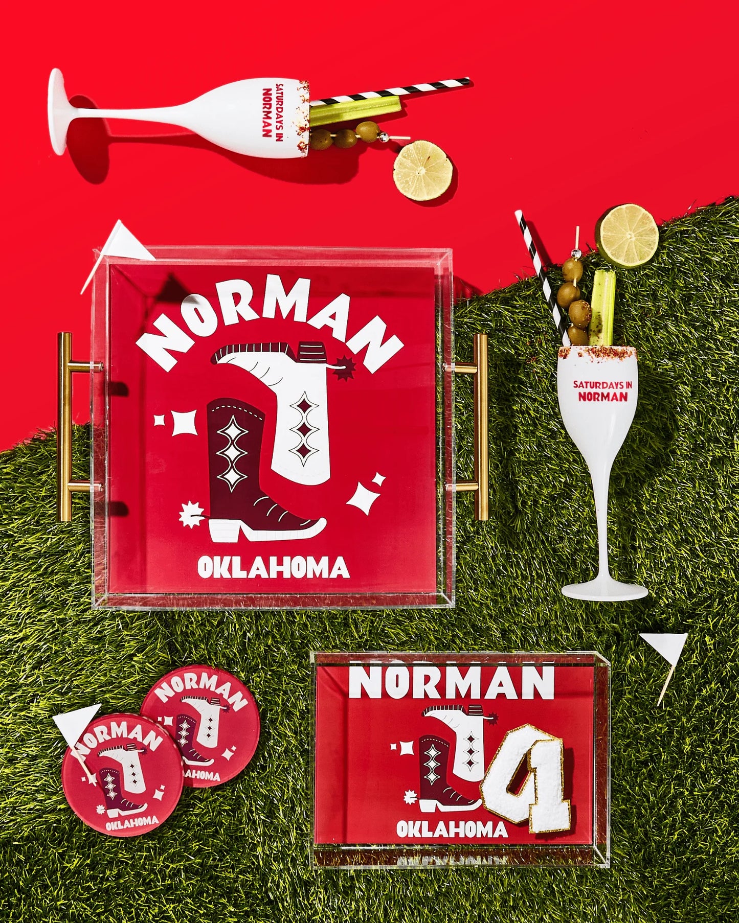 Norman Kickoff Small Tray