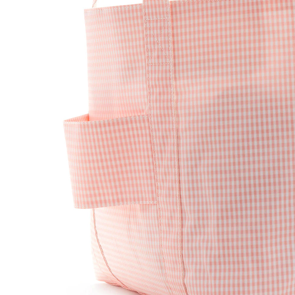 TRVL Jumbo Tote Gingham Taffy