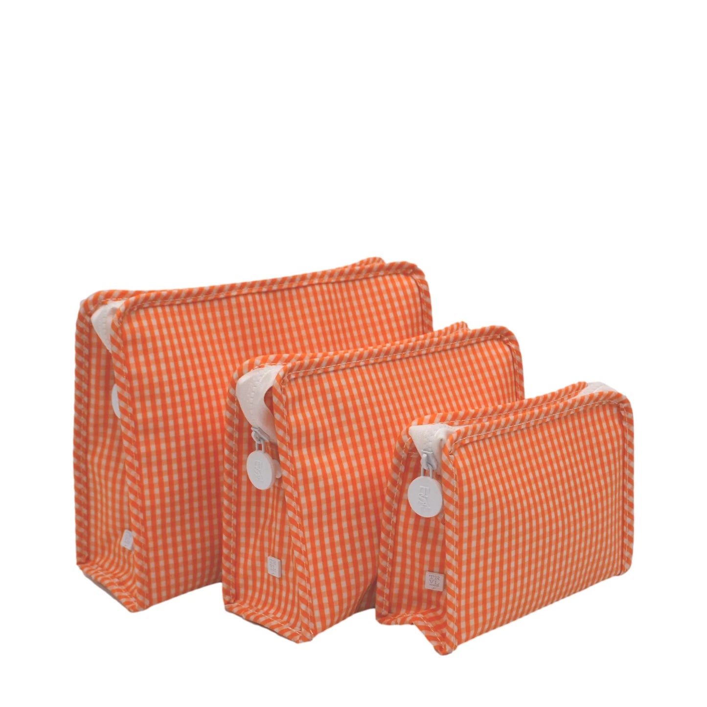 TRVL Roadie Large Gingham Orange