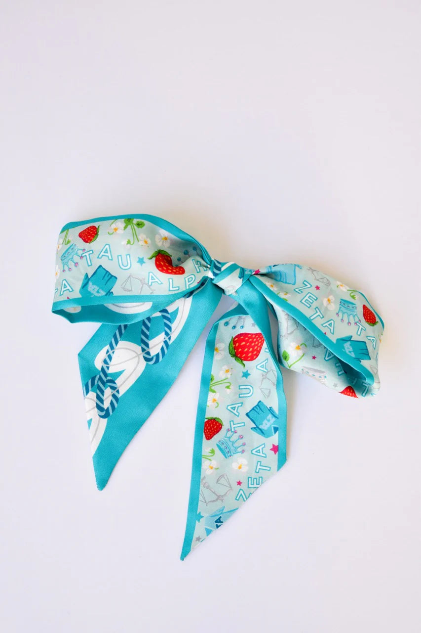 Zeta Tau Alpha Skinny Scarf