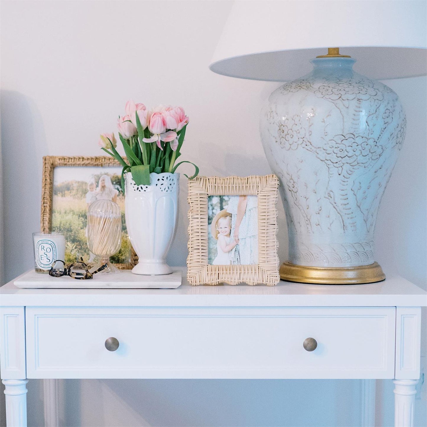 Wicker Weave Photo Frame