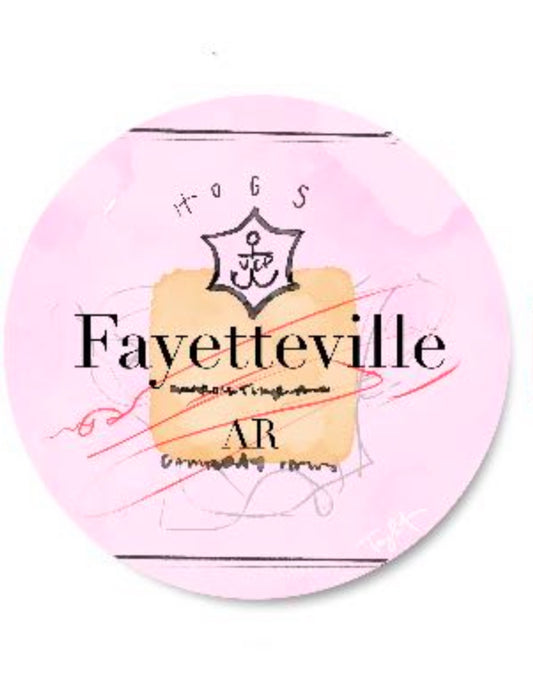 Fayetteville Gameday Button-4