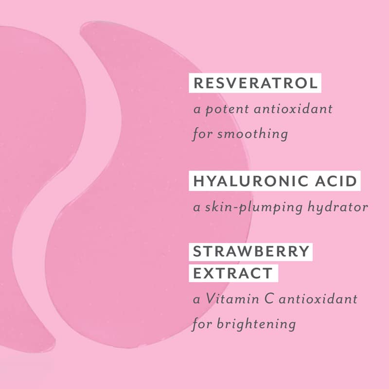 Patchology Rosé Eye Gels-Single