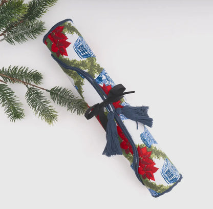 Chinoiserie Reversible Table Runner