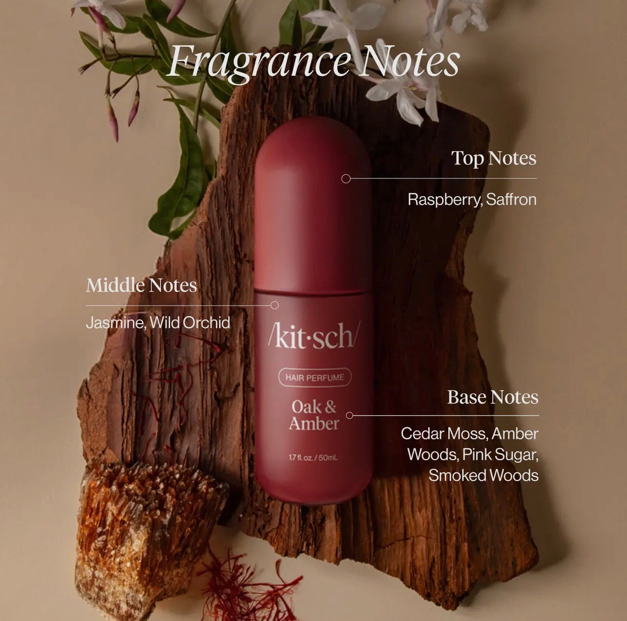 Oak and Amber Hair Perfume