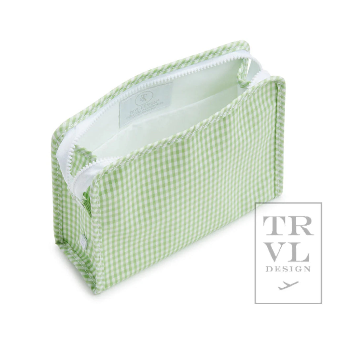 TRVL Roadie Large-Gingham Leaf