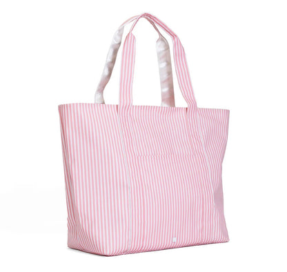 TRVL Jumbo Tote-Pimlico Stripe Dusty Rose