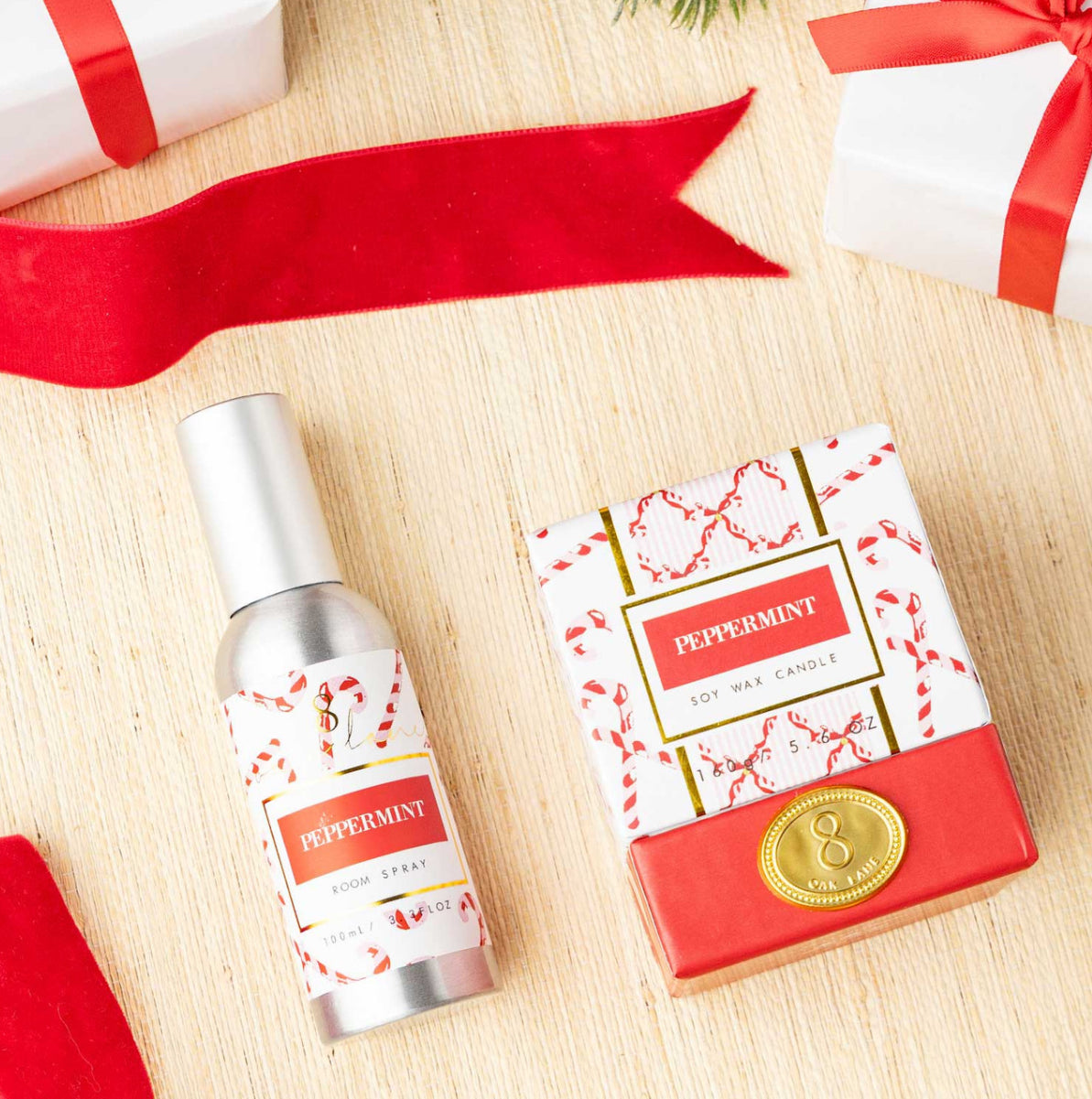 Peppermint Soy Wax Candle