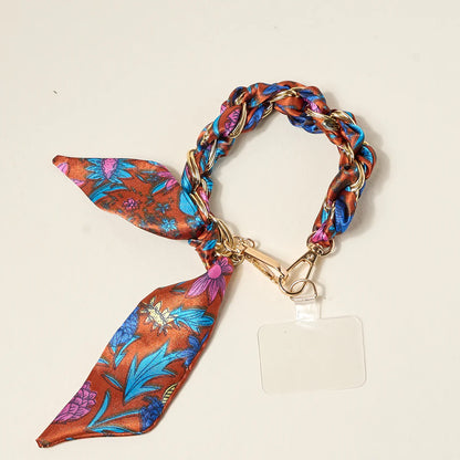 Vibrant Bloom Phone Scarf