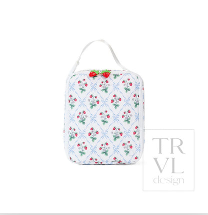 TRVL Lunch Box Insulated Bag-Berry Nice