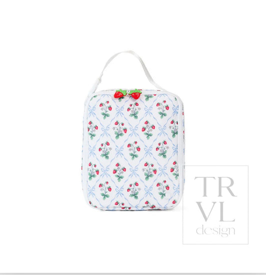 TRVL Lunch Box Insulated Bag-Berry Nice