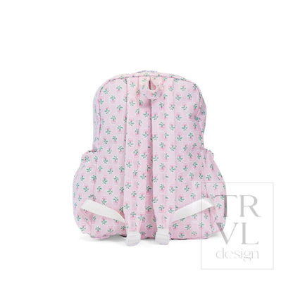 TRVL Backpacker-Petite Fleur Pink