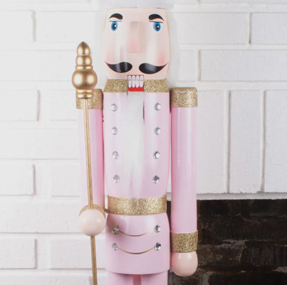 Pink 4ft Nutcracker
