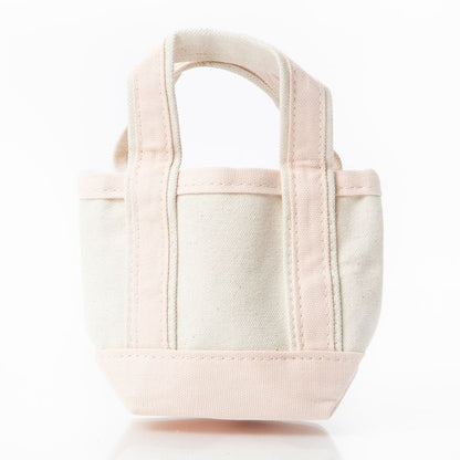 Mini Light Pink Canvas Tote