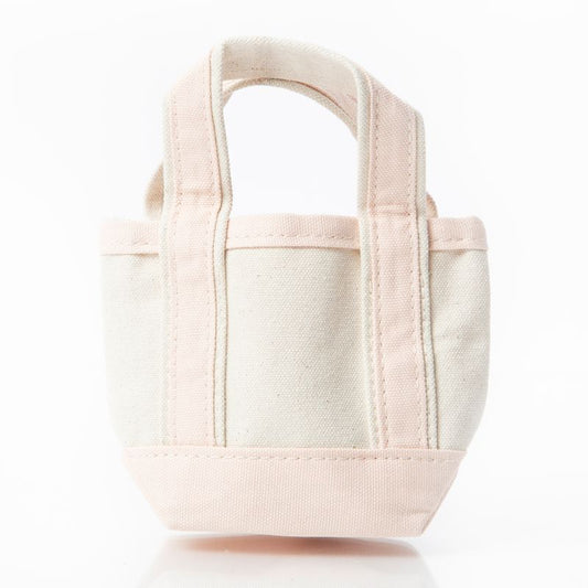 Mini Light Pink Canvas Tote
