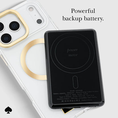 Kate Spade Tortoise MagSafe Portable Charger