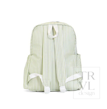 TRVL Backpacker-Pimlico Stripe Sage