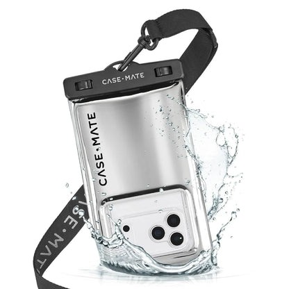Silver Chrome-Waterproof floating pouch