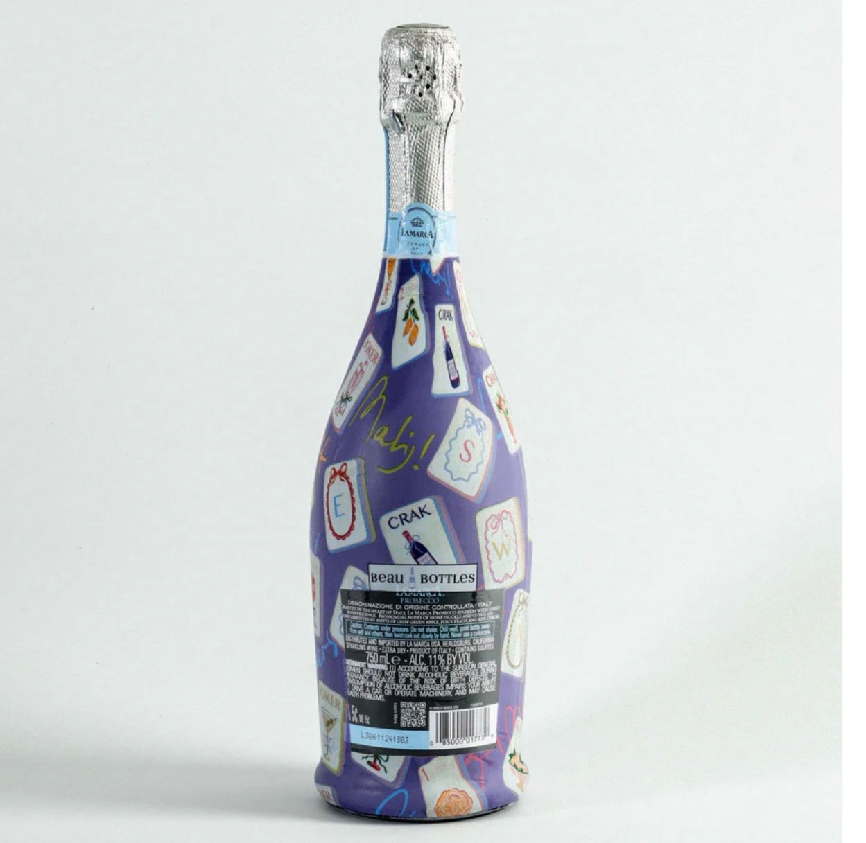 Mahjong Bottle Wrap-Prosecco Edition