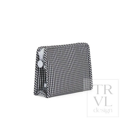 TRVL Medium Roadie-Gingham Black