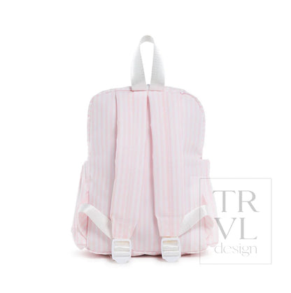 TRVL Mini Backpacker-Pimlico Stripe Pink Backpack